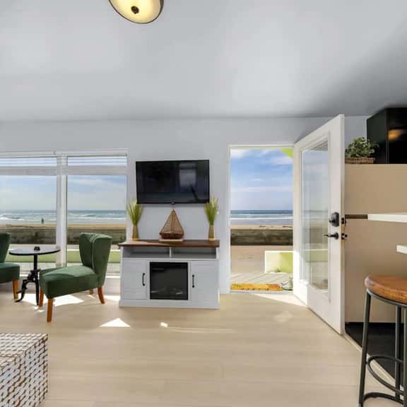 Oceanfront Beach House, 10 Steps to Sand w/ Garage Parking - Image 1