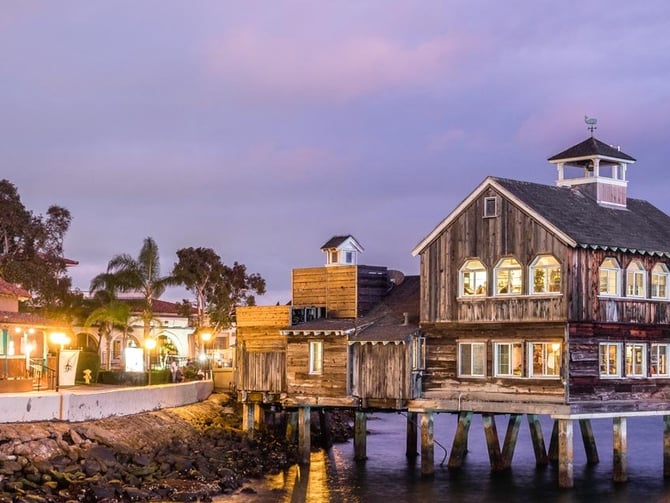 Seaport Village waterfront San Diego